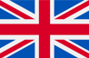 UK flag representing English language selection